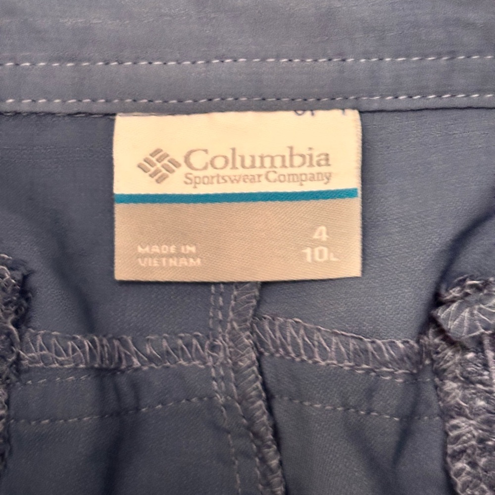 Columbia Slate Blue Active Shorts